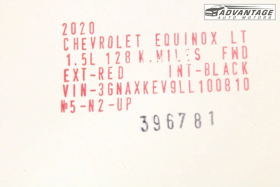 Juego de 2 muelles helicoidales izquierdo y derecho Chevy Equinox 2018-24 tracción delantera OEM Foto 4 de 4