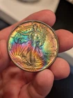 1986 Silver Eagle Toned ASE Vibrant