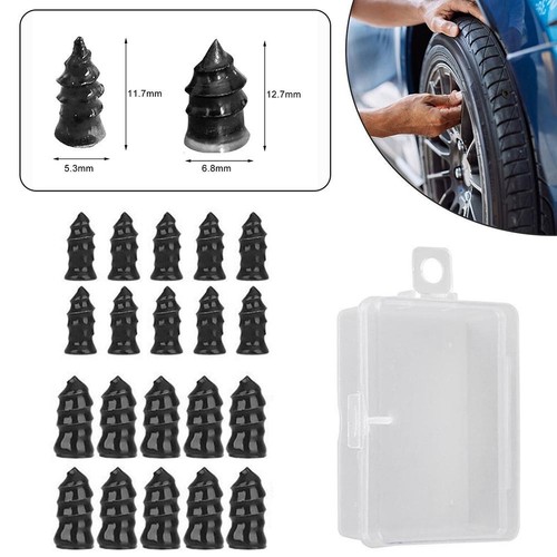 Versatile Tire Repair Tool Kit 20PCS Rubber Screw Nails for Different Vehicles - Picture 7 of 12