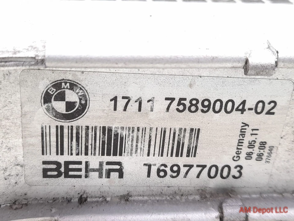BMW 535i N55 F10 F07 xDrive 2011 radiador de motor automático 17117589004 Foto 2 de 4