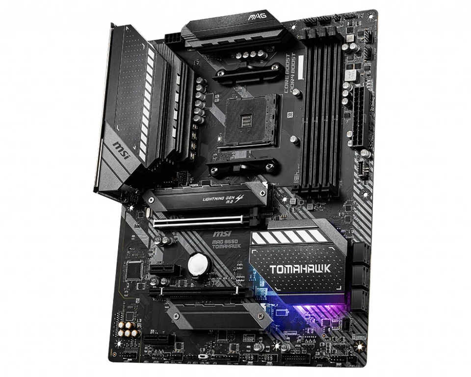 MSI Motherboard MAG B550 Tomahawk - Imagen 2 de 4