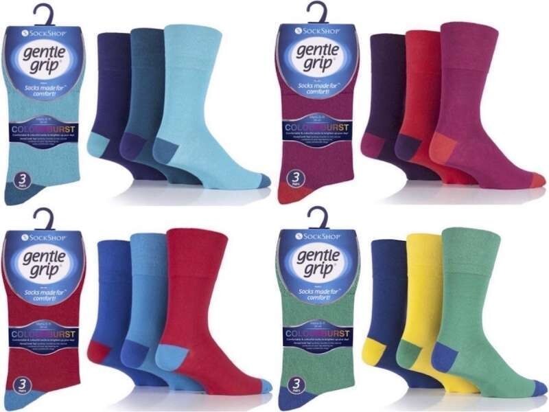 Calcetines para hombre agarre suave algodón suave peine de miel calcetín Reino Unido 6-11