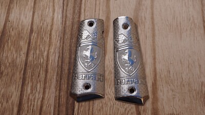 Silver - Custom 1911 Grips For Colt