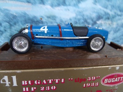 1/43 Brumm (Italy)  Bugatti tipo 59 1933  #41