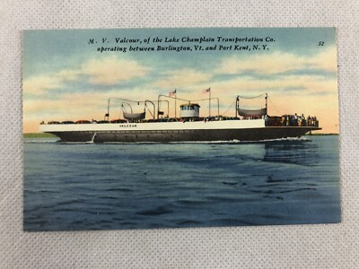 M. V. Valcour Ferry, Lake Champlain Transportation Co, Vermont to New York