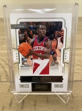 2009-10 Panini Classics Timeless Threads Prime /25 Jrue Holiday #175 Rookie RC