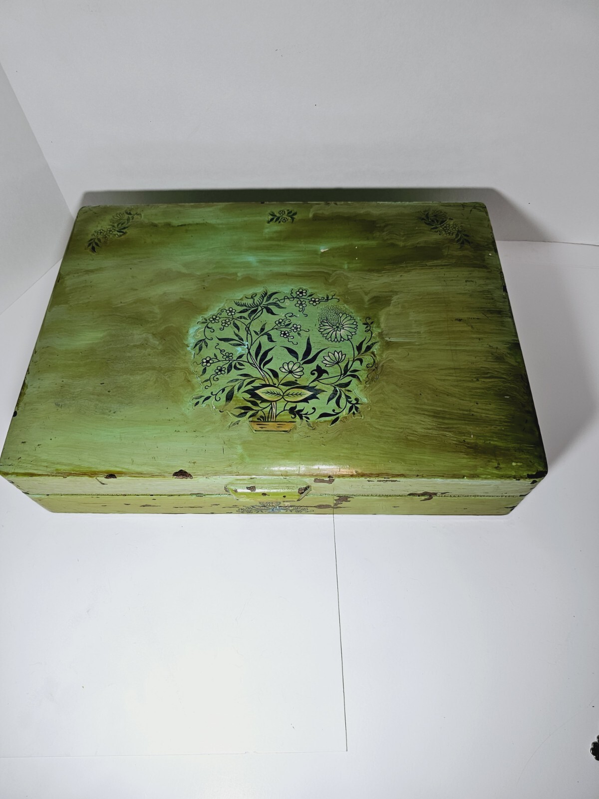 Vintage Wooden Cutlery Box Refinished Into Keepsake Box eBay