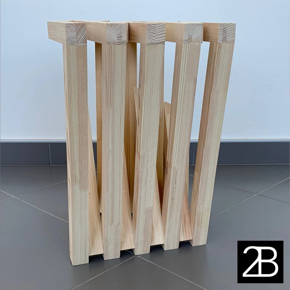 Modern designer stool - minimalist simple - Image 3 of 4