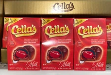 (Lot of 3) Cella's Milk Chocolate Covered Cherries 1.5 oz pouch -