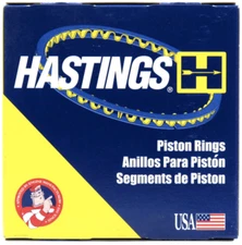 HASTINGS Moly Piston Rings Set for MOST 1999-2014 Chevy GMC 4.8L 5.3L .020 bore
