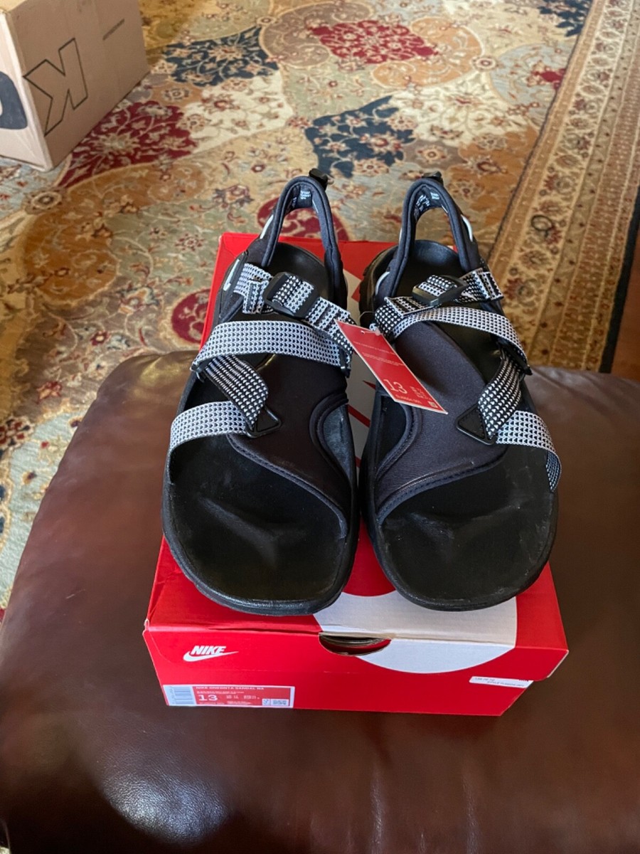 Size 13 Men Nike Oneonta Nature Trail Outdoors Sandals Black  display picture 1