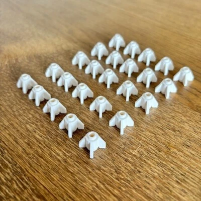 LEGO Rocket Step, klein 1x1 (Teil 52394) 25 Stück, WEISS, KOSTENLOSES UK Porto