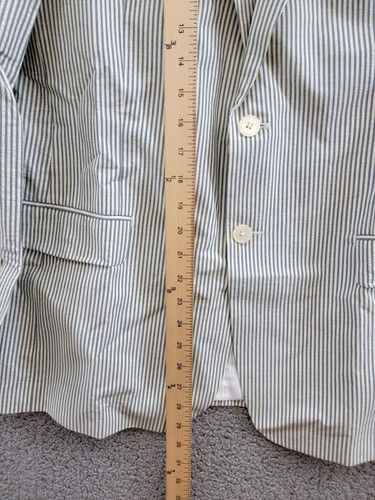 Lauren Ralph Lauren UltraFlex Classic-Fit Seersucker Sport Coat Boys 20R White - Picture 8 of 18