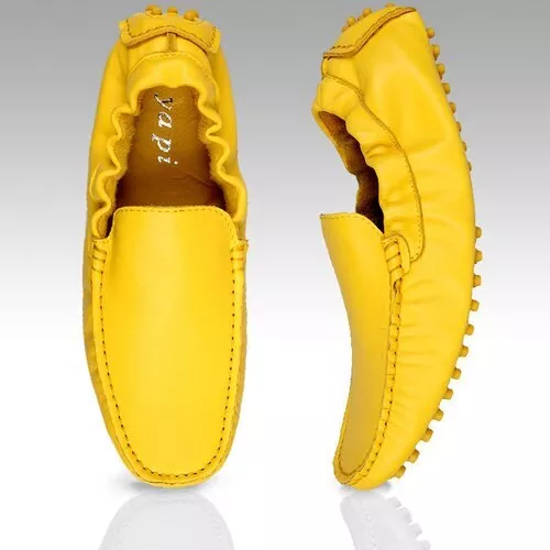 Men Loafers Men Driving Shoes Loafers Genuine Leather Shoes Slip on - Picture 23 of 30