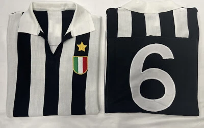 maglia Juve 1978/79 Gaetano Scirea N° 6 Calcio acrilico vintage Lanetta