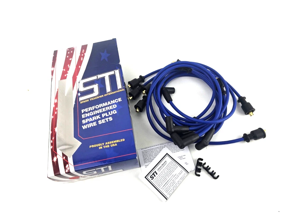Juego de cables de bujía STI Jaguar XJ6 3.8 4.2 6 cilindros 1969-1987 Vanden Plas Foto 3 de 3
