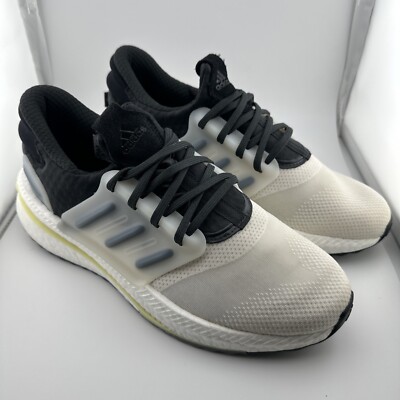 Adidas X PLR Boost Mens' Shoes Chalk White Core Black Lace-up