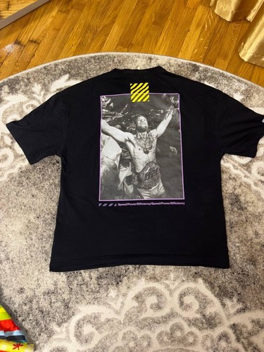 RARE CONOR MCGREGOR UFC FOCUS FUELS CHAMPIONS SHIRT L MMA INDITEX BERSHKA - Picture 19 of 23