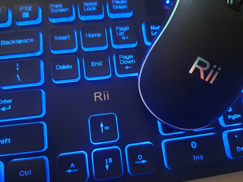 Business keyboard and mouse Combo. LED Backlit Real Internet Idea. RII - Image 3 of 4