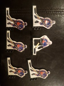 Vintage Coleco Table Hockey Game Black Plastic Team Set Team