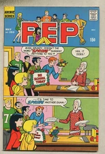 PEP:  No School Today  # 253  FN Archie Comics Publications   D8