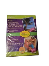 Royal Brites 4" x 6" Professional High Gloss Photo Paper 400 Sheets New Sealed 