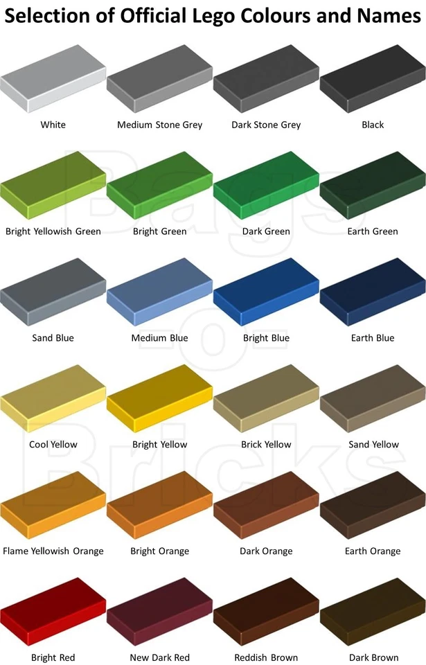 Lego Bricks 10x Dark Stone Grey 1x8 Tile Flat Thin Studless 4211008 4162 NEW - Image 3 of 4