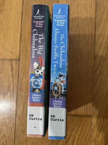 A Barking Mystery Lots Of 2 By Waverly Curtis Chihuahua - Picture 3 of 3