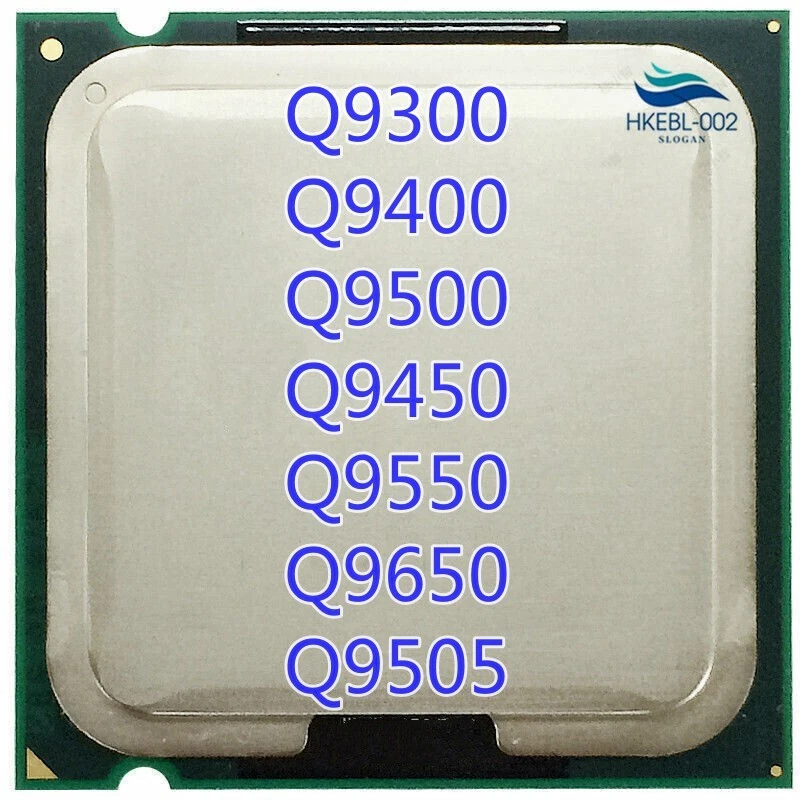 Intel Core 2 Quad Q9300 Q9400 Q9500 Q9450 Q9550 Q9650 Q9505 CPU Prozessor SET - Bild 2 von 2