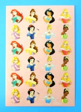Princess Disney Sticker Sheet
