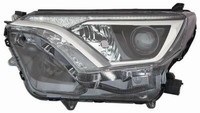 Faro Fanale Proiettore DX HIR2 A LED C/Motor Elett Toyota RAV 4 2016 PAR Nera
