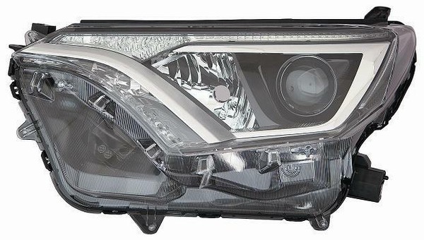 Scheinwerfer Projektor Dx HIR2 Led- C / Motor Elec Toyota Rav 4 2016 Par Schwarz-image