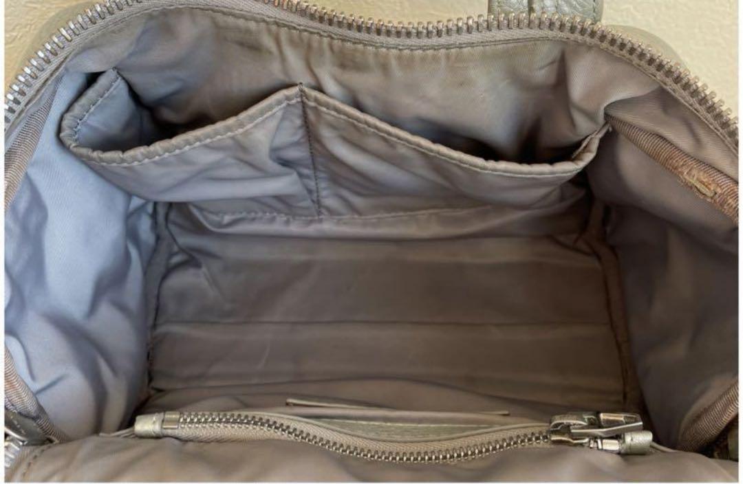 ALEXANDER WANG シルバー バッグ Alexander Wang Rocky bag 2WAY Studs Silver Gray Used