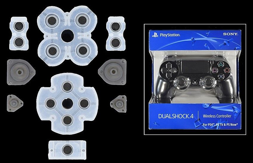 Station 4 [PS4] Controller Kit [Conductive Pads] Lot of 2 | eBay