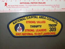 Boy Scout JSP 2001 National Capitol Area BLU 7237CC