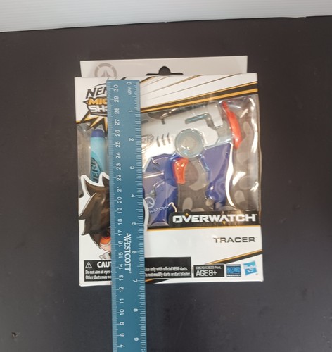 Giocattolo Nerf Overwatch Micro Shots Tracer Hasbro 2018 nuovo con scatola - Foto 4 di 6