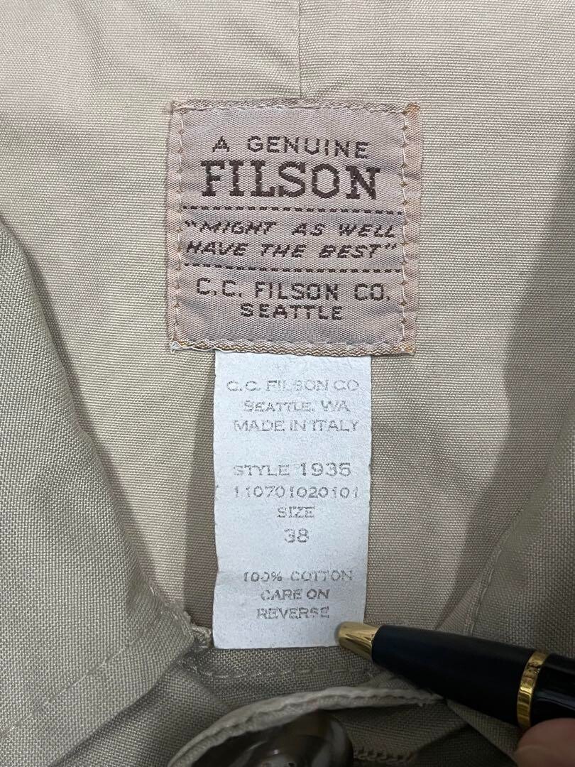 FILSON Waterfowl Upland Hunting Jacket Filson Italy S… - Gem