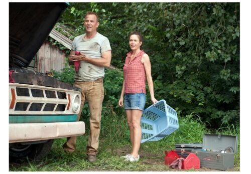 PHOTO MAN OF STEEL - KEVIN COSTNER & DIANE LANE   (P1) FORMAT 20X27 CM - Picture 1 of 1