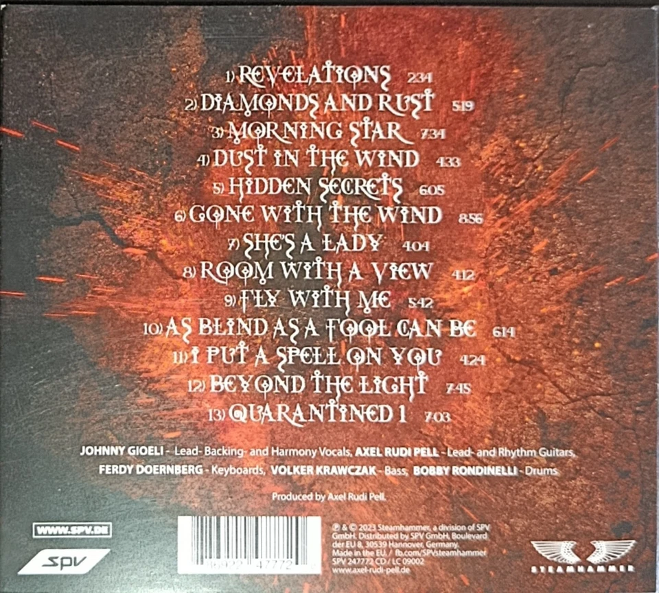 Axel Rudi Pell The Ballads VI CD - Bild 3 von 3