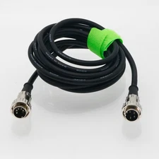 Twist Lock DIN 180° 5Pin Audio Output Pins to DIN4 4Pin Cable 1~20FT For NAIM