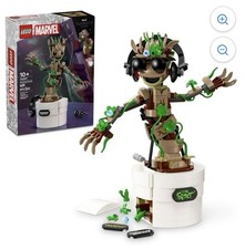LEGO Marvel Infinity Saga Dancing Groot 76297, 459 Pieces Box