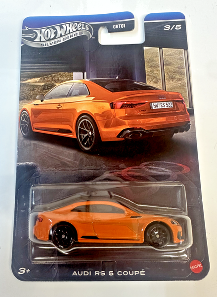 Hot Wheels Silver Series - Audi RS5 Coupe - Orange - Audi Series 2026 - JKY17-image