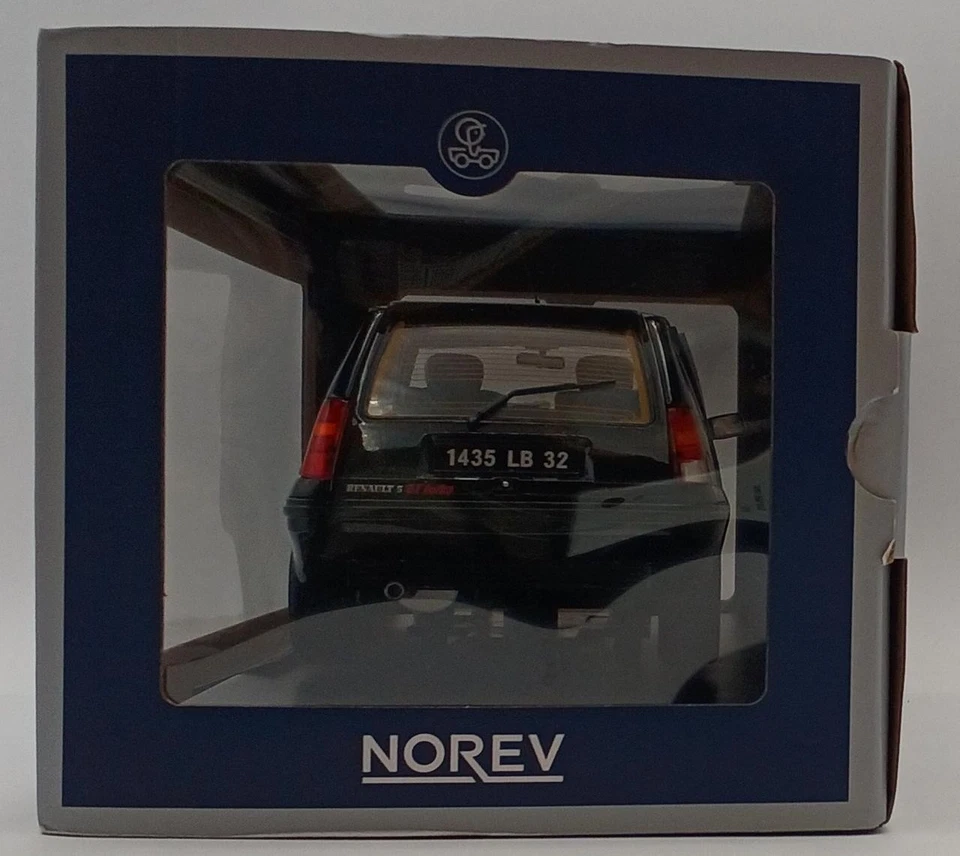 NOREV Renault inq GT Turbo 1989 Black - Image 4 of 4