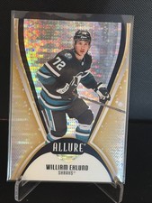2025-26 Upper Deck Allure Gold Glitter Bomb William Eklund 70/199 #96 Sharks