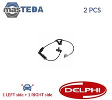 SS20289 ABS WHEEL SPEED SENSOR PAIR FRONT DELPHI 2PCS NEW OE REPLACEMENT