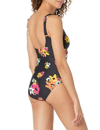 Anne Cole Damen Standard Monokini, Multi Print, 16 - Bild 2 von 3