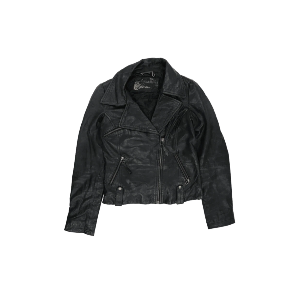 Miss Sixty Coats, Jackets & Vests Leather Outer Shell for Women