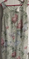 Y2K VTG Women’s Fairycore Slip Dress Sz 10P Floral Whimsy Gauze Maxi