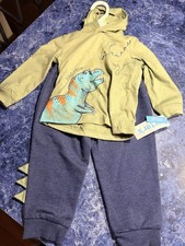 Carter's Boy's Fun  Cute Dinosaur Hoodie  Jogger 2 Pc Set 18 M NWT 28