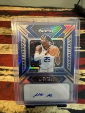 2024 Panini Prizm Draft Picks Sensational Signatures Mark Mitchell #SS-MKM /149